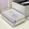 Transparent Packing Box Plastic File Storage Box Graduation Document Box  Office