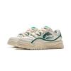 Li Ning X LOL Slip Resistant, Abrasion Resistant, Lightweight Low Top Skateboard Shoes Women's Beige Green AGCV060-2