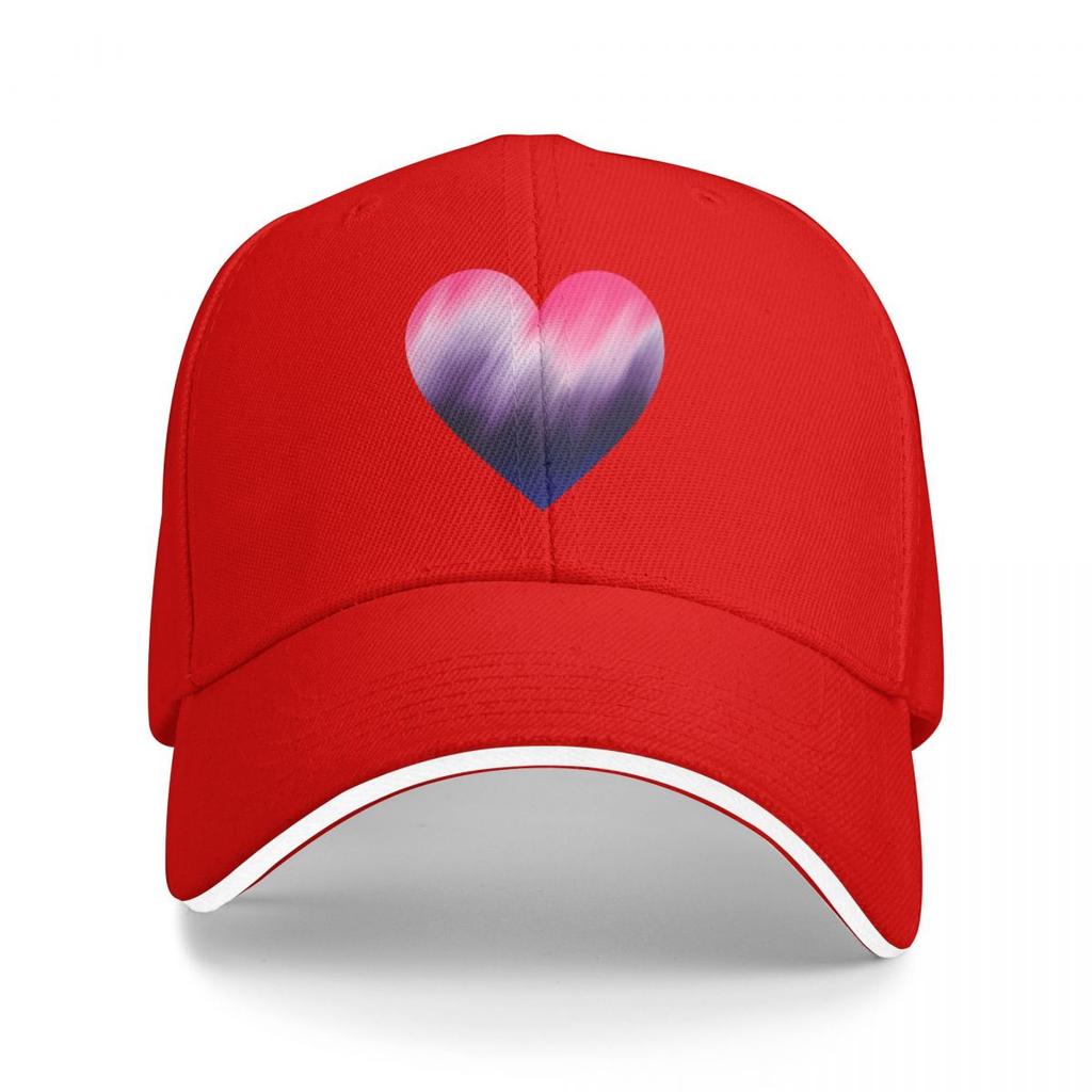 Genderfluid Smeared Design Baseball Cap Icon Military Cap Unisex foam party Hat dad hat Luxury Women Unisexs