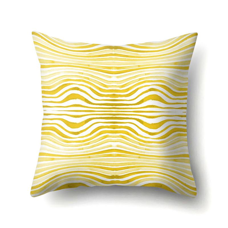 Polyester Pillowcase Automobile Decoration Home Printed Pillowcase
