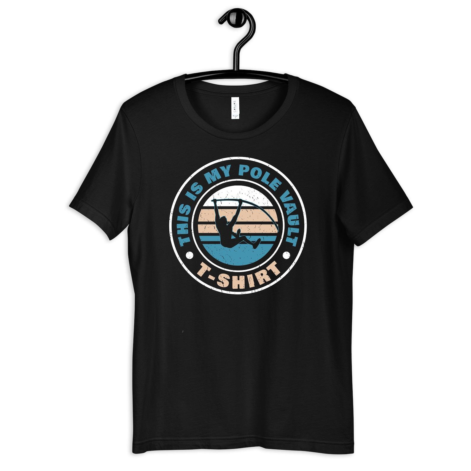 This Is My Pole Vaulting Shirt, Funny Pole Vaulter T-Shirt, Pole Vault Tee, Kids TShirt S