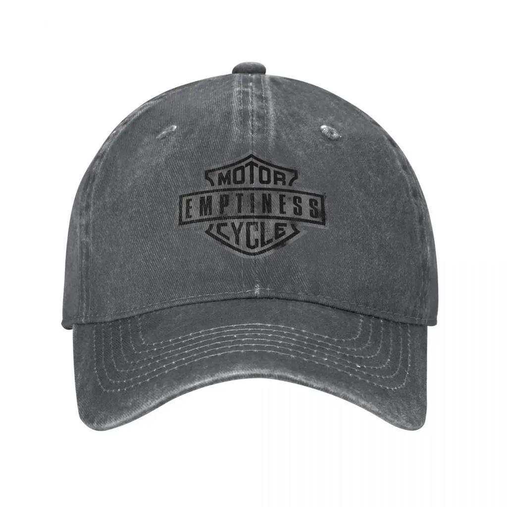 Vintage Unisexic Street Preachers Motorcycle Emptiness Baseball Caps Unisex Women Distressed Cotton Headwear Running Gollff Hats Cap