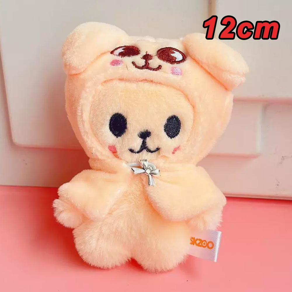 Skzoo Schlüsselanhänger Plüschtier Kawaii Skzoo Stray Wolf Plüsch Cartoon Stofftier Puppe Kawaii Begleiter Spielzeug Kindergeschenk!