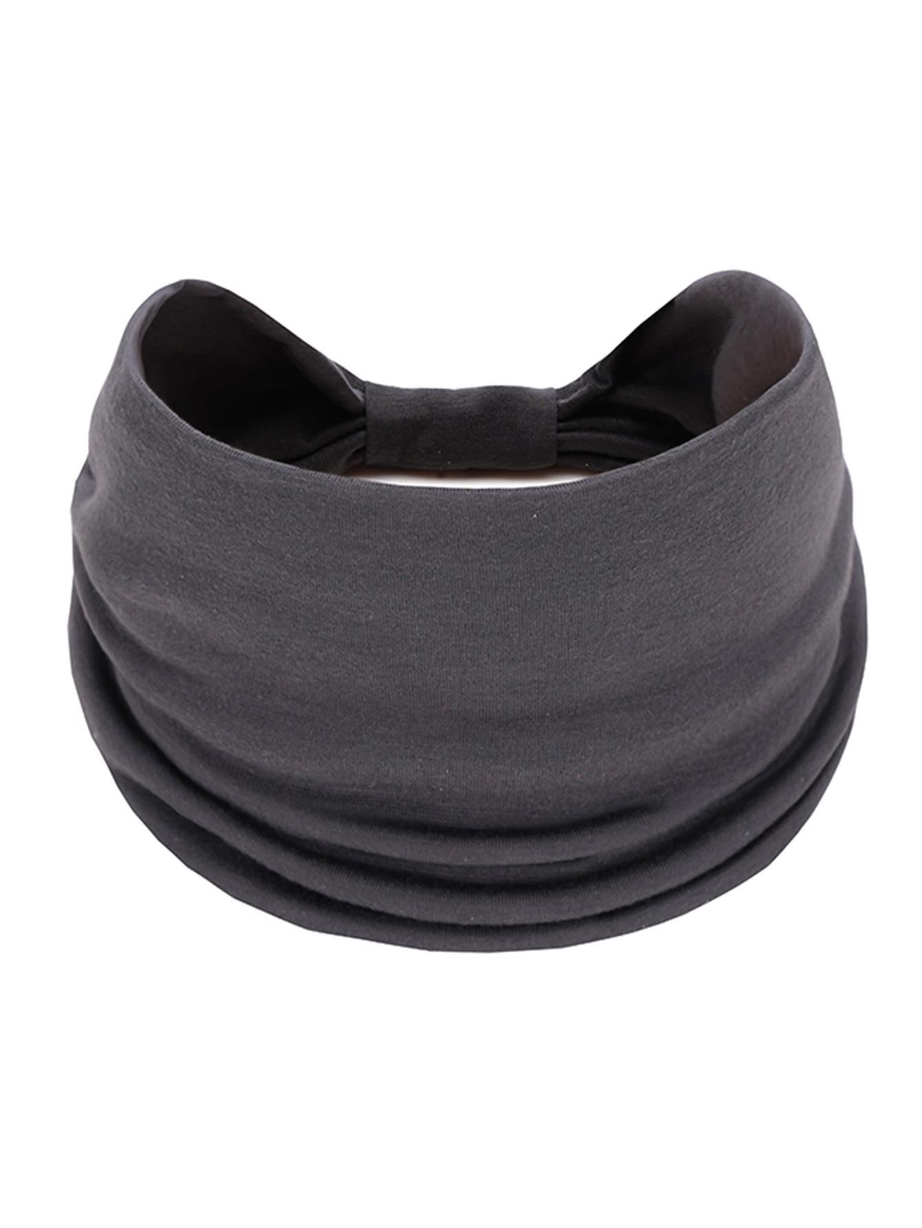 

Женская однотонная повязка на голову, спортивная повязка для волос с широким краем, повязка на голову для йоги, мягкая повязка для волос, головной убор, повязка для волос