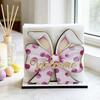 Easter Napkin Holder for Table Decor, Cute Paper Towel Holder, Freestanding Napkin Dispenser for Kitchen Dinner Restaurant Bar Easter Decoration