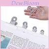 Transparent Long Tail Clip Essential For Organizing Documents And Stationery Storage