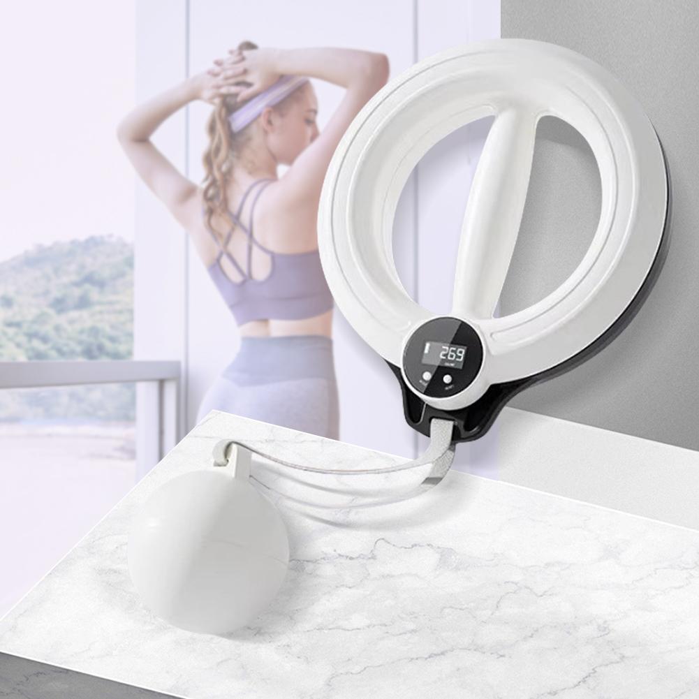 Weighted Arm Hoop with 3 Display Modes Ergonomic Workout Arm Ring Smart Arm Exerciser Lightweight Arm Trainer for Home Gym