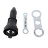 Electric Rivet Gun Adapter Riveting Tool Kit Riveting Drill Insert Adapter 2.4 4.8mm(Black)