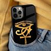 Egypt Nefertiti Anubis Ankh Soft Phone Case for iPhone 17 Air 16e Pro Max 15 Pro 13 14 Plus 11 12 MagSafe Magnetic Coque