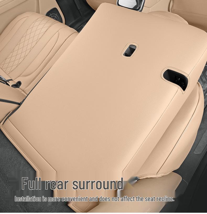AITO M7 Car Seat Cover: Breathable, Perforated, Universal Fit for 5/6 Seats - All Seasons