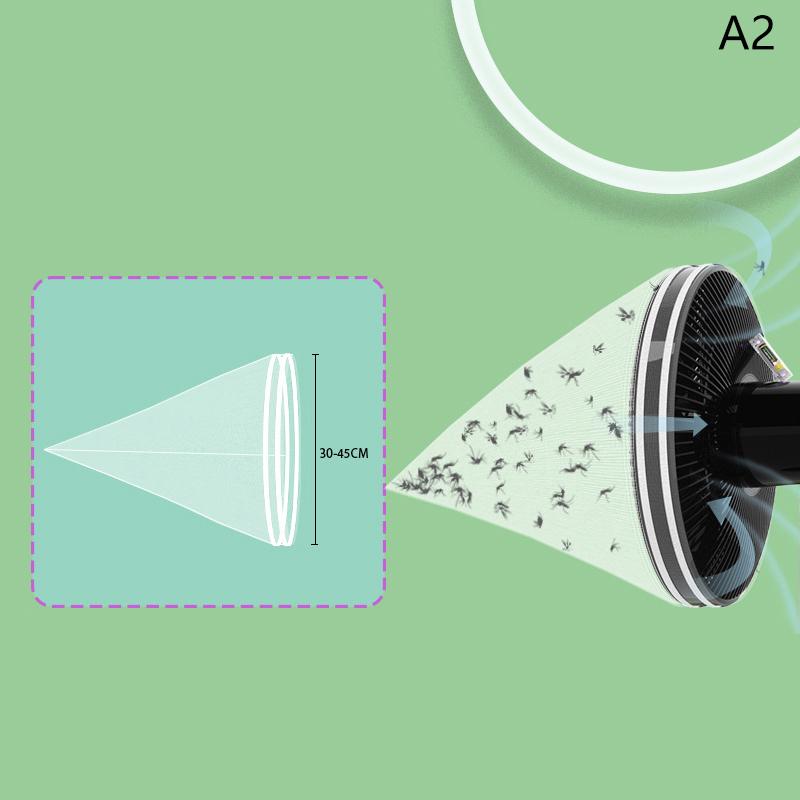 

Мухобойка Убийца комаров Ловушка для комаров Комплект Репеллентная сетка-мешок для коробчатого вентилятора Мешок для комаров Комары Мешок для комаров