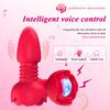 Wireless Butt Plug with LED Remote Control Telescopic Anal Vibrator Dildo Male Prostate Stimulator Gay Insert Masturbator Unisex Climax Vibrating Egg