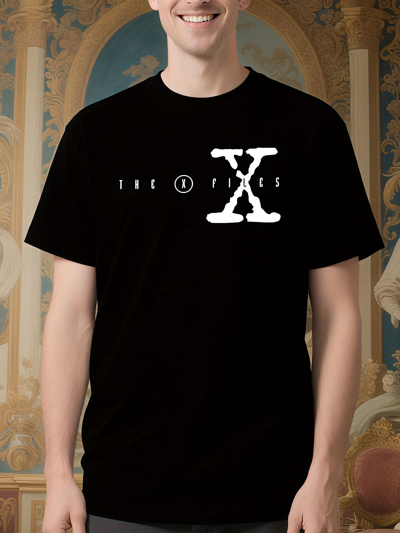 The X-Files Agent Graphic Tshirt - Black with White X Log... M