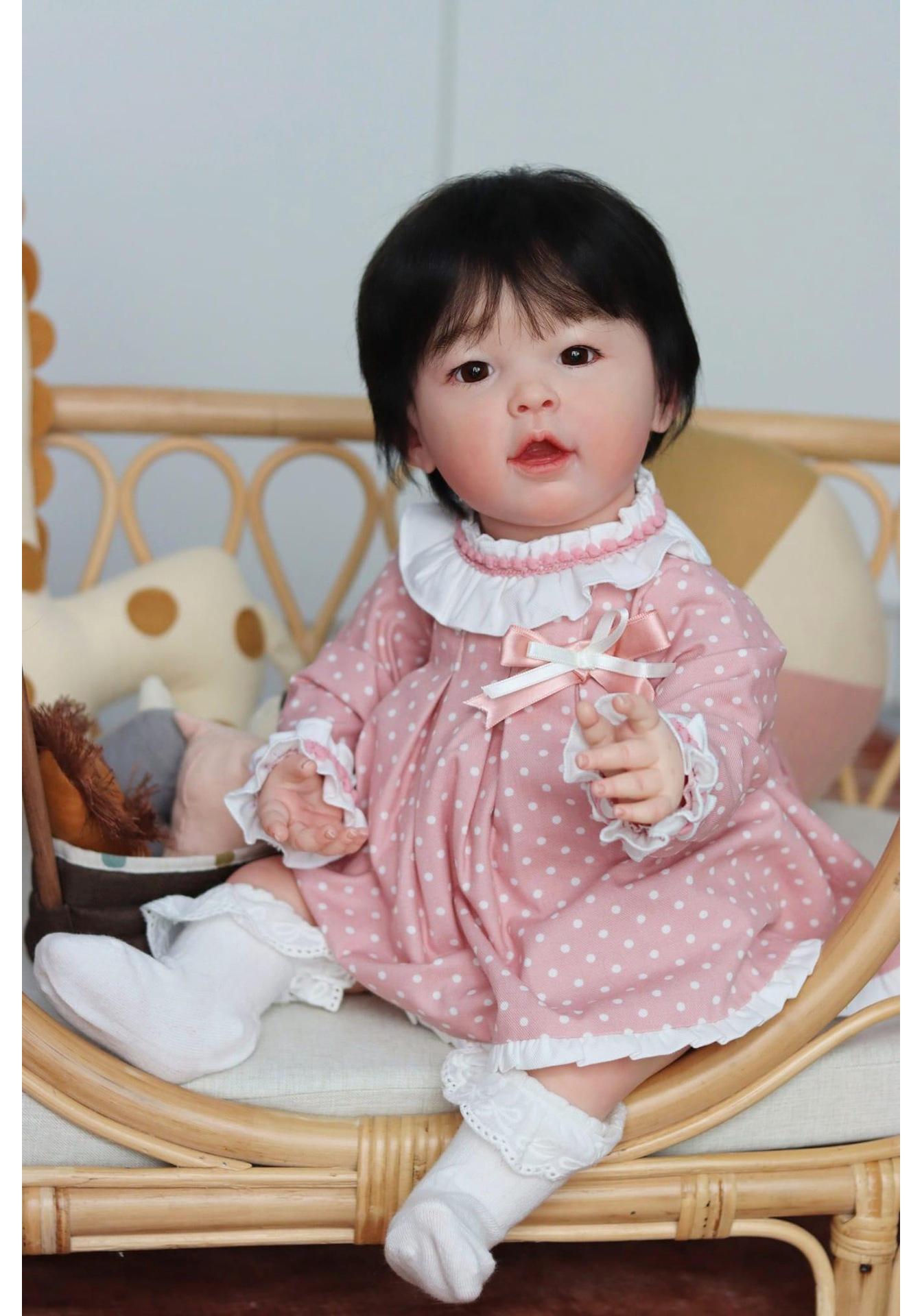 23-Inch Lifelike Reborn Baby Doll Meilian 23 inches