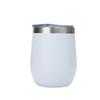With Lid Insulated Cup 12oz Coffee Cup Travel Mug Stainless Steel Eggshell Cup  Birthday Gift
