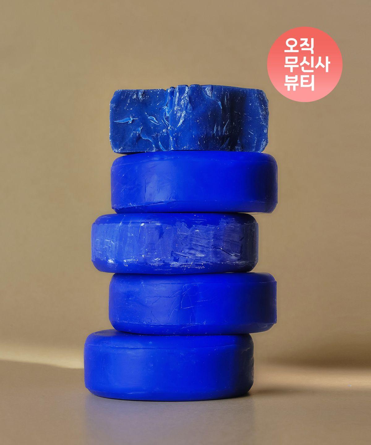 5 Cooling Solid Shampoo Bars 95g
