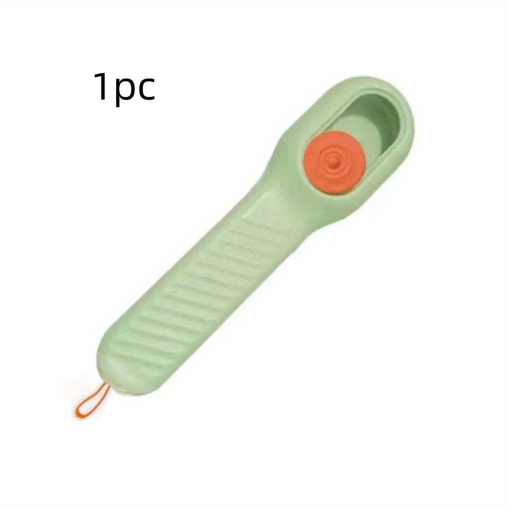 

1pc/2pcs Multifunctional Liquid-Adding Brush, Press-Type Liquid-Discharging Soft-Bristled Shoe Cleaning Brush