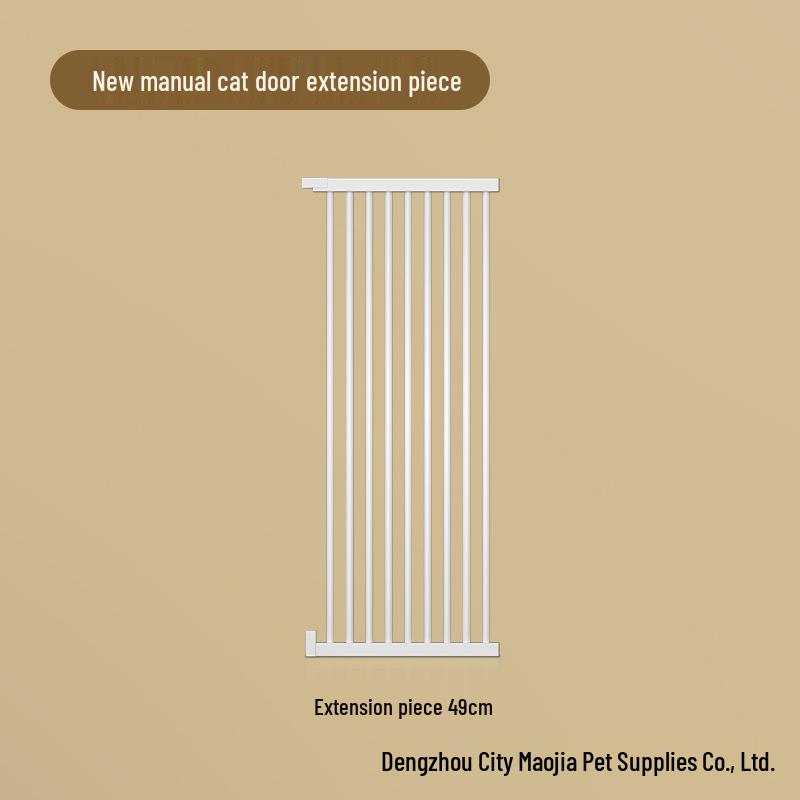 Large No-Drill Pet Gate: Dog Isolation, Cat Guardrail, and Anti-Cat Barrier