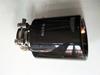 Car Universal 63-89mm Blue Burnt Steel End Carbon Fiber Exhaust Muffler Tip Pipe