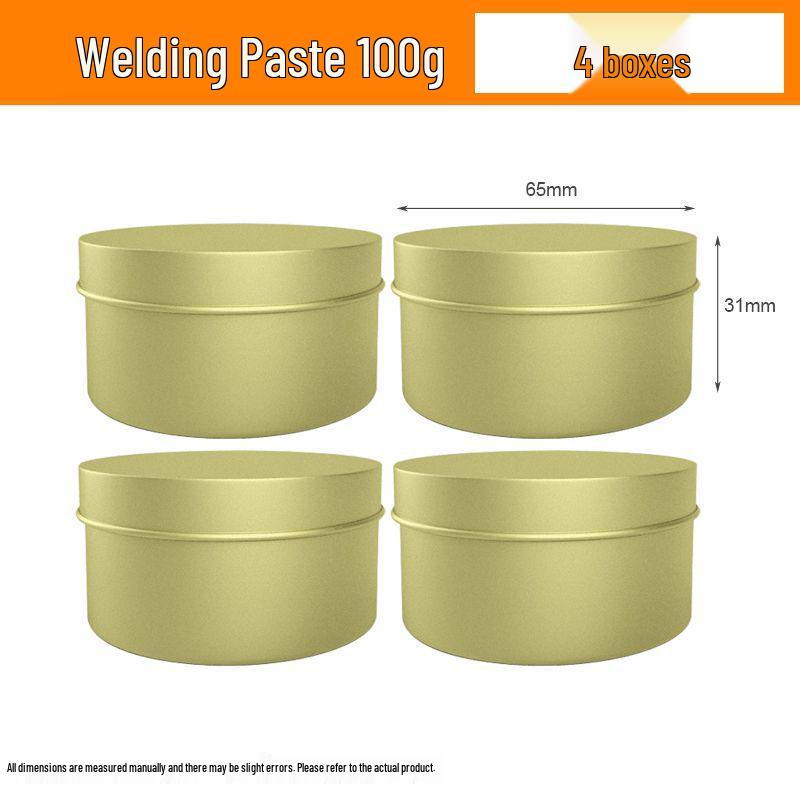 100g No-Clean Rosin Solder Paste for Electric Soldering, Easy-to-Tin, In Tin Box