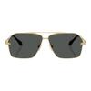 Versace Full Frame Design Metal Aviator Sunglasses Men's Gold 21350030 VE2284-golden 63