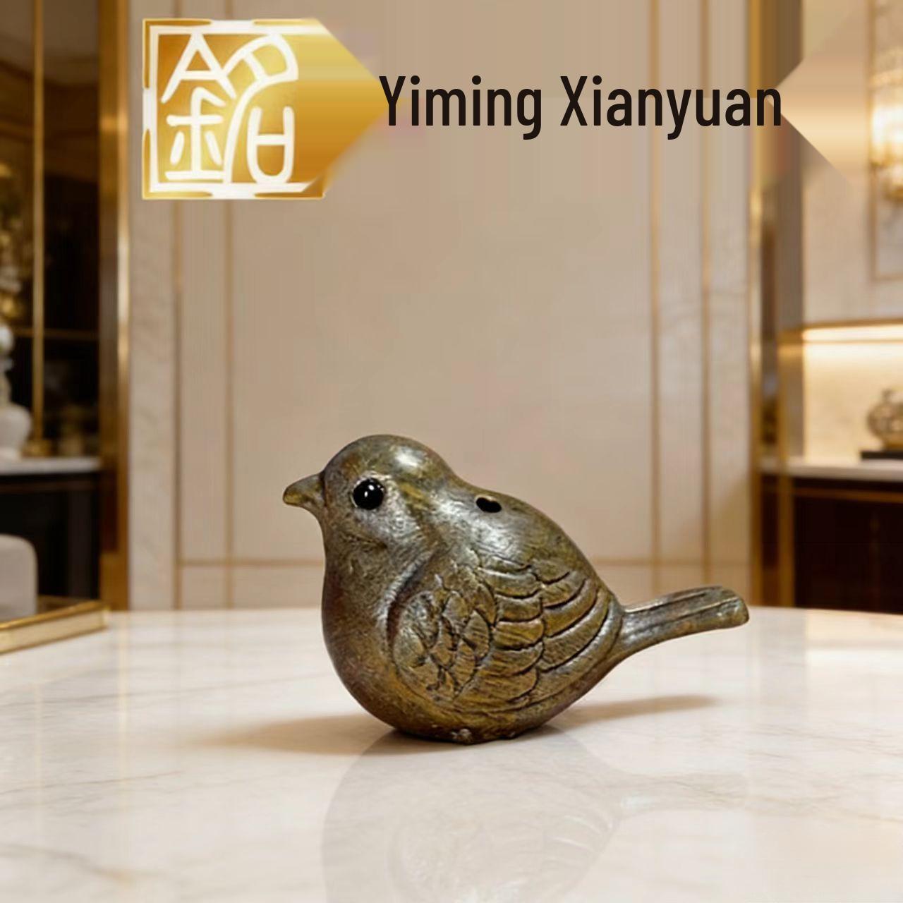 Зеленый сандал Маленькая сорока Брелок для телефона и Фиолетовый сандал Птица Подвеска-брелок для сумки