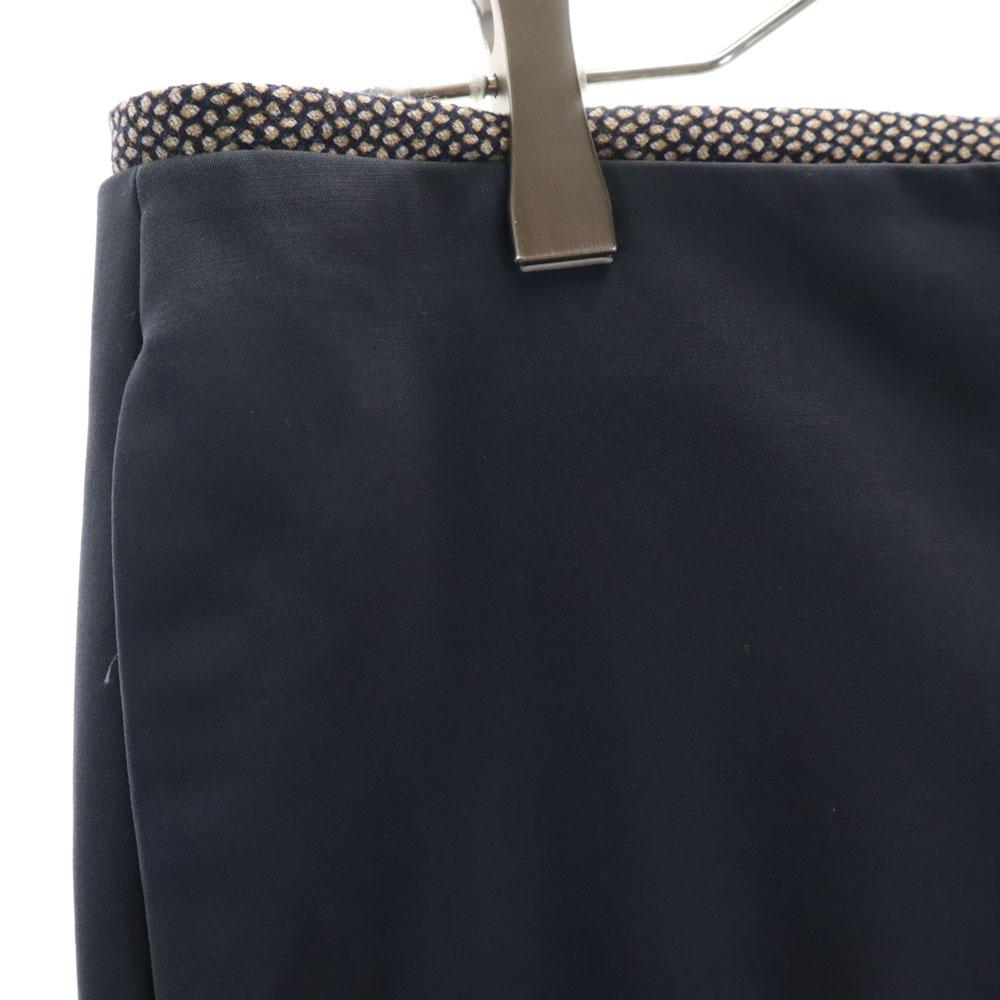 JIL SANDER Made in Italy Wool Blend Slacks pants 36 Navy Women Used