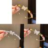 Fashion Butterfly Jewelry Bracelet With Zircon Stones For Elegant Women