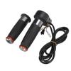 1Pair Electric Vehicle Twist Throttle Accelerator Handle Grip Double Ring Handle Grips Set