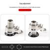 Heavy-Duty Adjustable Zinc Alloy Furniture Support Feet for Cabinets and TV Stands