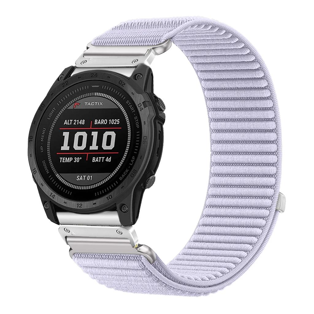 Nylon Strap for Garmin Quatix 8 Fenix 8 7X 6X 6 5 5X Plus Enduro 47/51mm Watch Band for Tactix 7 Pro Forerunner 970 965 Bracelet