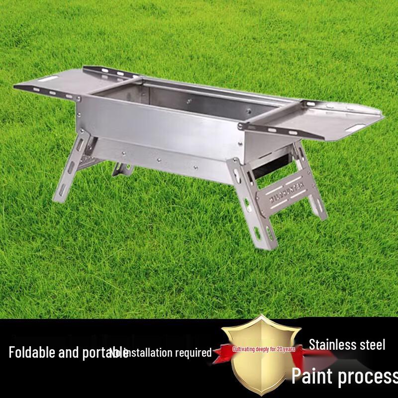 Beifu Outdoor Folding 304 Stainless Steel Charcoal BBQ Grill