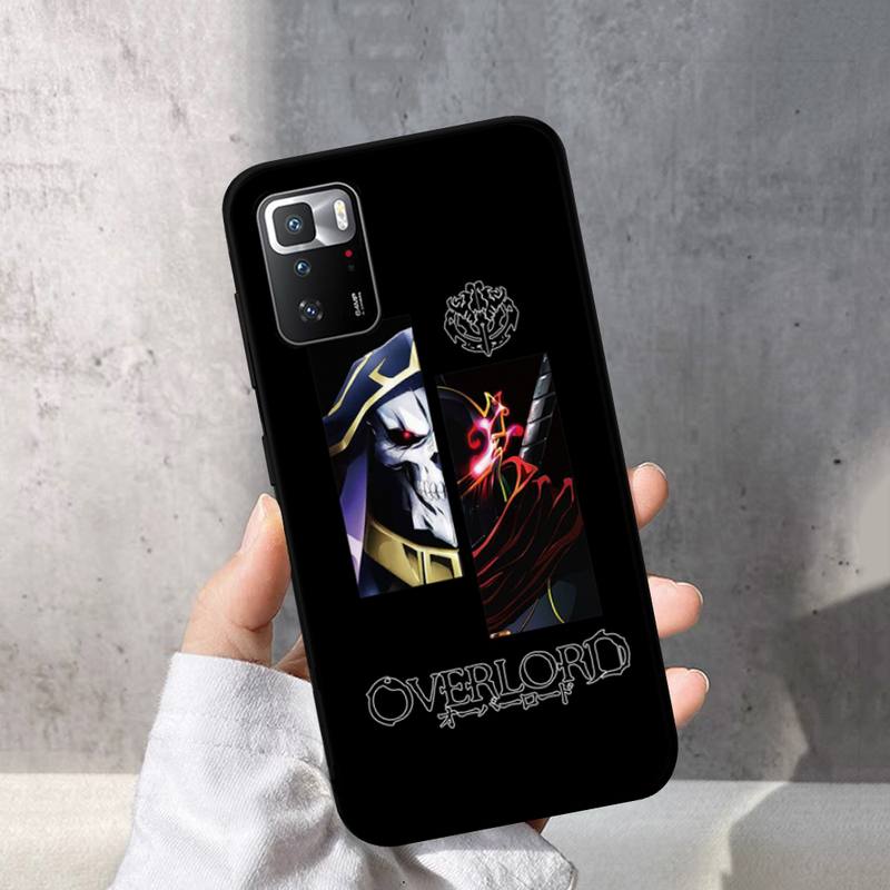 OVERLORD Anime manga Phone Case for Redmi Note 8 7 9 4 6 pro max T X 5A 3 10 lite pro