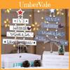 High Quality Christmas Wooden Pendant Decor For Stylish Living Room Accents