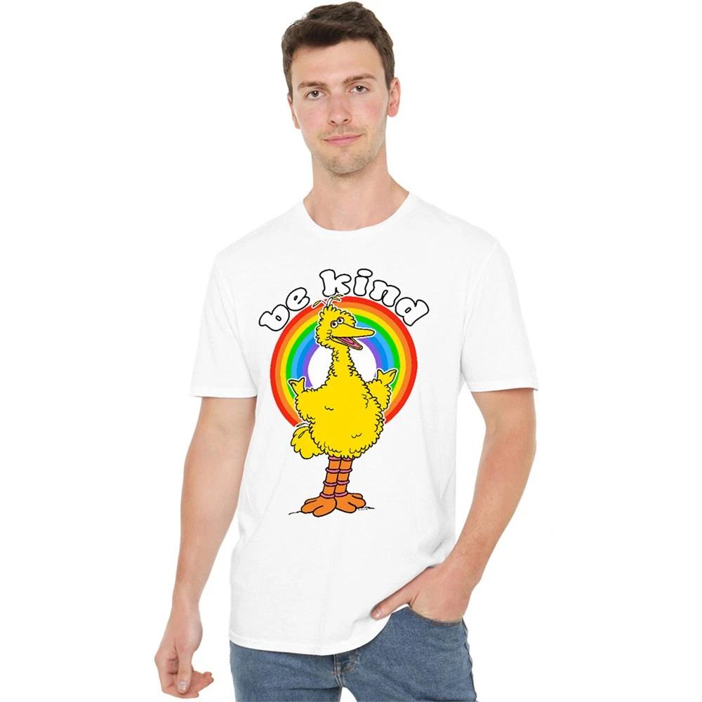 

Sesame Street Be Kind 100% Cotton T-shirt Mens Tees Top S-5XL, White S