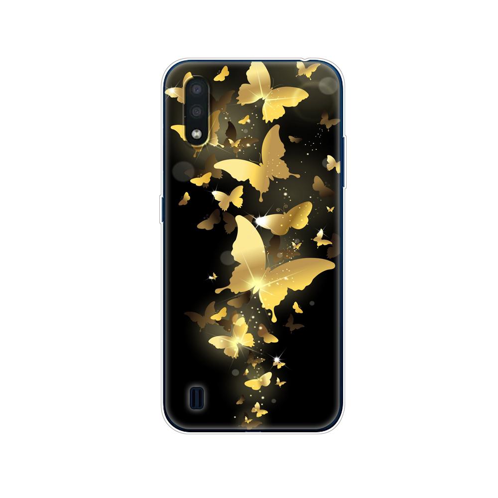 For Samsung M01 Case 5.7" Soft Silicon Tpu Cover For Samsung Galaxy M01 M 01 SM-M015FZBDSER M015 Phone Back Shell Bumper Funda