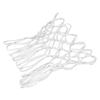 2pcs Durable Basketball Nets Nylon White Universal Heavy Duty Basketball Net Replacement In All Weather for Indoor