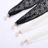 Lace Pearl Pendant Belt Women'S Dress Waist Decoration Bow Waist Rope With Hanfu Knotted Strap