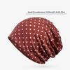 Versatile Slouchy Beanies Skullies Hat Korean Style Polka Dot Hat Casual No Brim Cap
