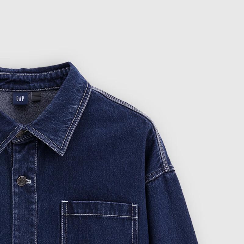 Gap Unisex 2025 Fall Multi-Pocket Denim Jacket