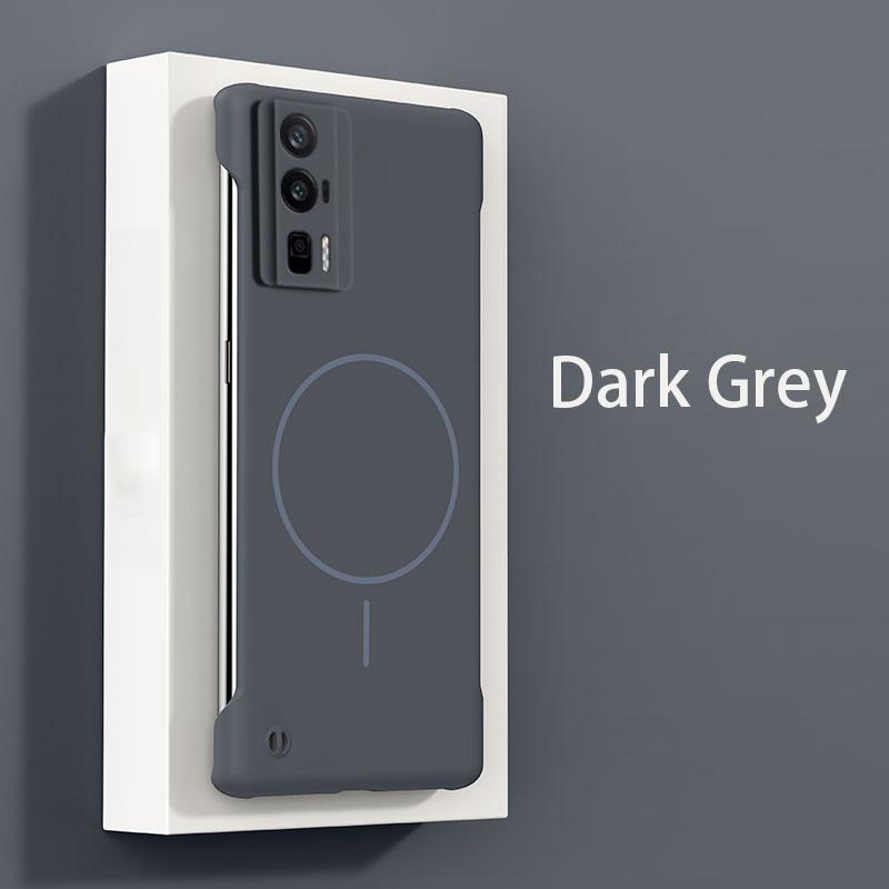 For  Frameless Magnetic Wireless Charging Phone Case For Xiaomi Poco F Pro PocoFPro G Slim Hard Back Cover