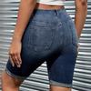 Women's Denim Classic Versatile High Waist Fashionable Shorts