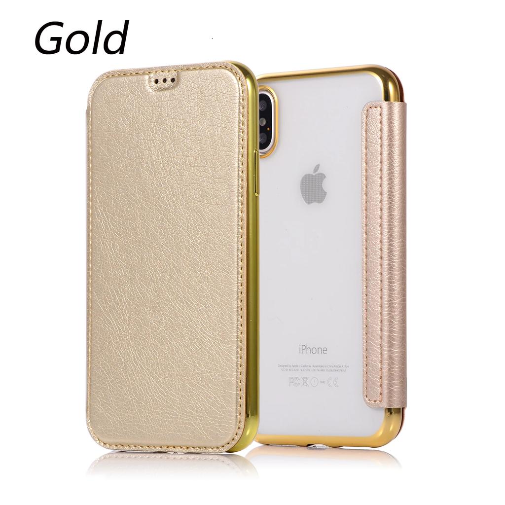 Carteira de Luxo Capa Flip para Celular para IPhone 16 Pro MAX 15 14 Plus 13 12 11 Couro X XR XS Max à Prova de Choque Capa Traseira Transparente