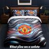 Designové povlečení Manchester United 1 povlak na peřinu + 2 povlaky na polštář Měkké prodyšné domácí povlečení