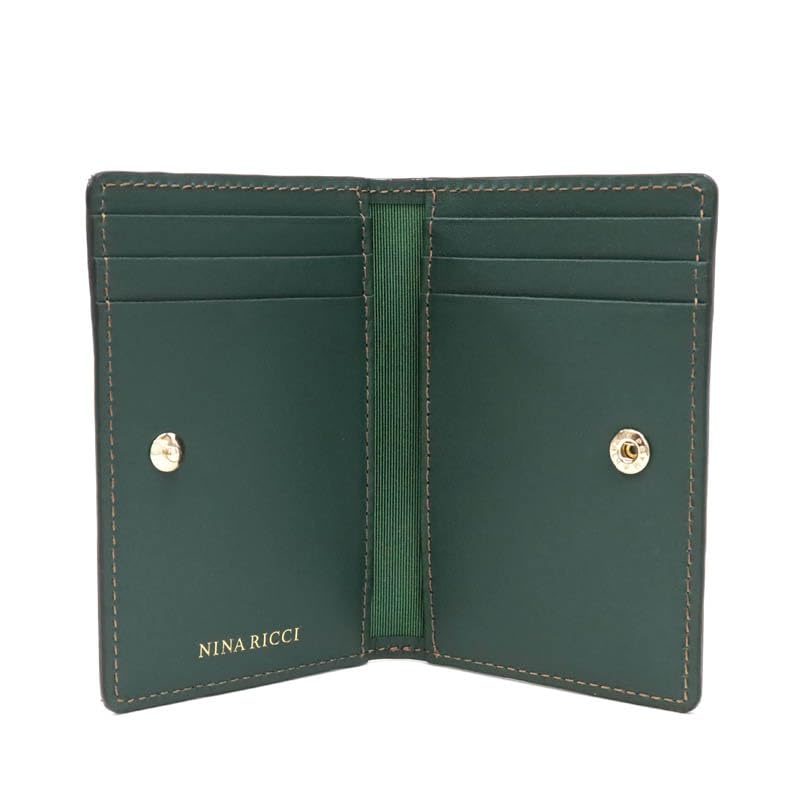 Nina Ricci Atre Nouveau Purse Card Case, Women's, Green, 85-8208