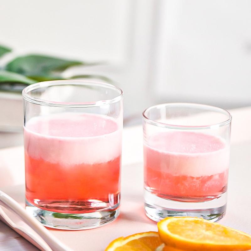 4pcs Set Coffee Cups Drinking Glass Elegant Coffee Mugs Elegant Glass Cups Barware and Homemade Items Transparent Coffeeware