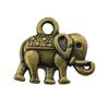 Antique Style Elephant Charms Metal Animal Pendants For DIY Jewelry Keychain Bag Accessories