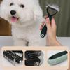 8Pcs/Set Pet Cat Dog Grooming Tool Set Pet Multi-Functional Cleaning Set Dog Hair Removal Bursh Nail Clipper File Flea Combs