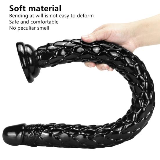 Anal Expander Durable Wear-resistant PVC Reliable Waterproof Super Long Anal Stimulator for Couple