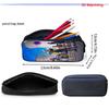 Lightweight Fortnite Cartoon 2Pcs Combo, Backpack and Pencil Case, Unisex Kids Aged 6-14 Portable School Kit